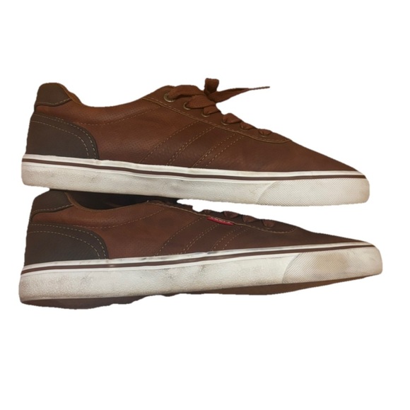 Levi's Men Tan Brown Casual Sneakers Miles WX Perf X 10 - Picture 6 of 8